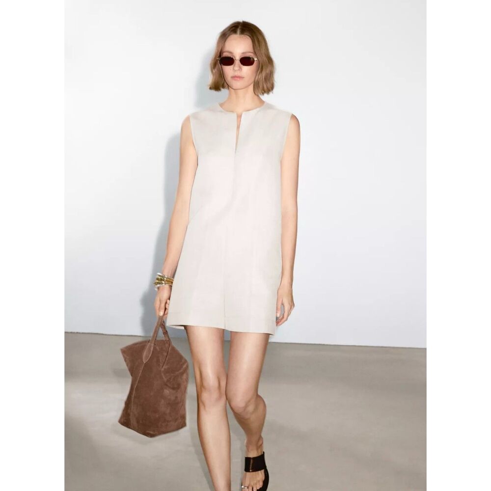 BRAND NEW! Massimo Dutti Linen Playsuit/Romper